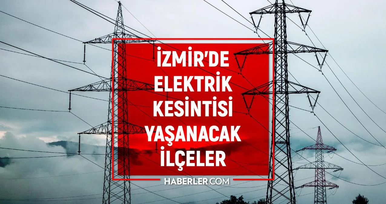 23 – 24 Temmuz İzmir GEDİZ elektrik kesintisi! GÜNCEL KESİNTİLER! Bugün İzmir’de elektrik ne zaman gelecek? İzmir’de elektrik kesintisi!