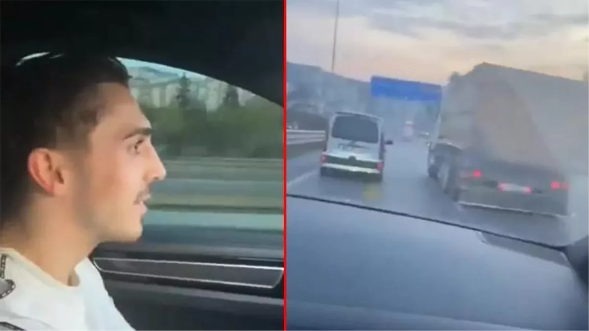 Abdülkadir Ömür büyük tehlike yaşattı! Trabzonsporlu yıldızın trafikteki hareketlerine tepki yağdı
