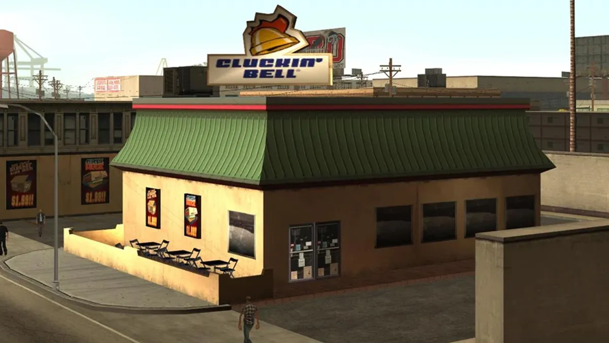 GTA serisinin fast food zinciri Cluckin Bell gerçeğe dönüştü