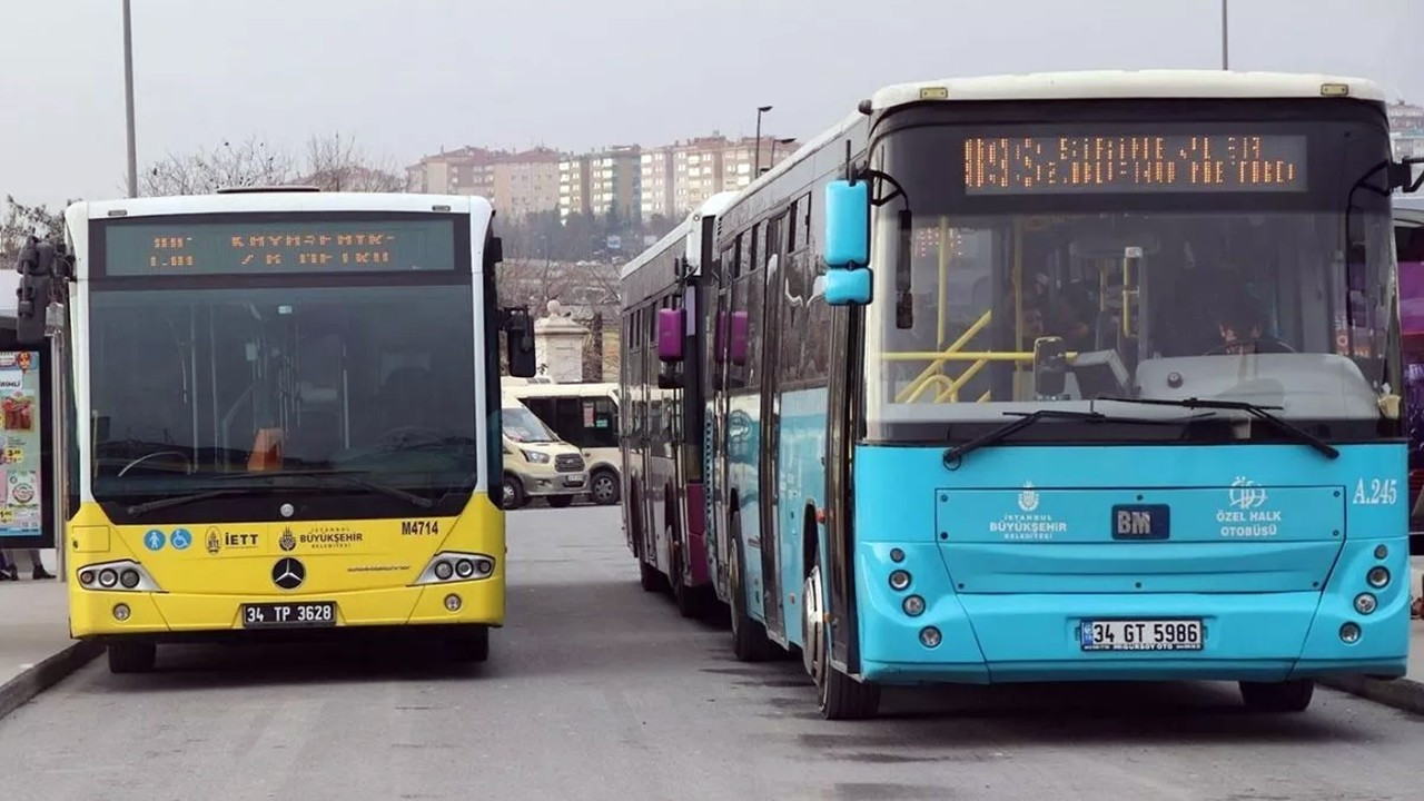 Halk otobüsleri için destek talebi
