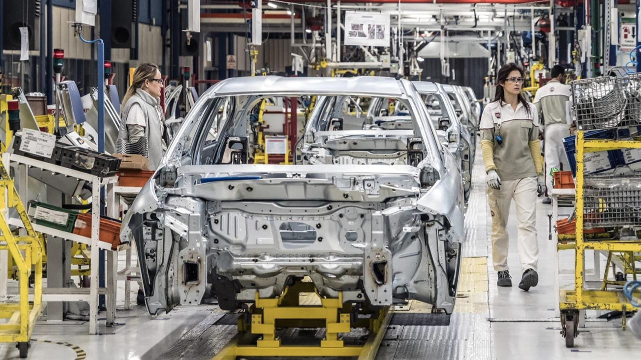 Otomotiv üretimi ilk yarıda yüzde 1,5 arttı