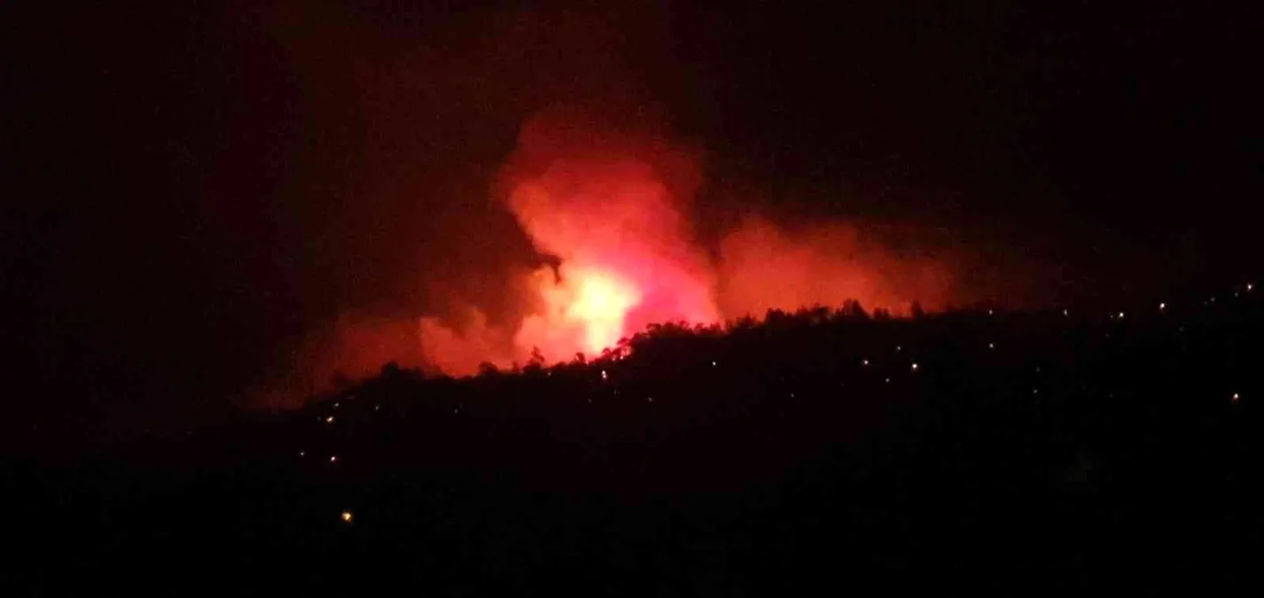 Son dakika… Karacasu’da orman yangını büyümeden söndürüldü