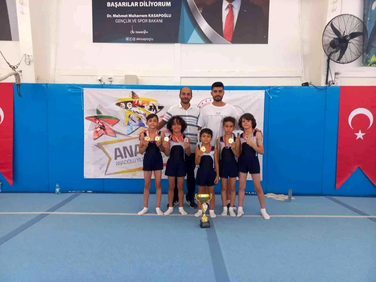 Kayseri spor haberleri: Kayseri ANALİG Jimnastik Takımı Türkiye şampiyonu oldu