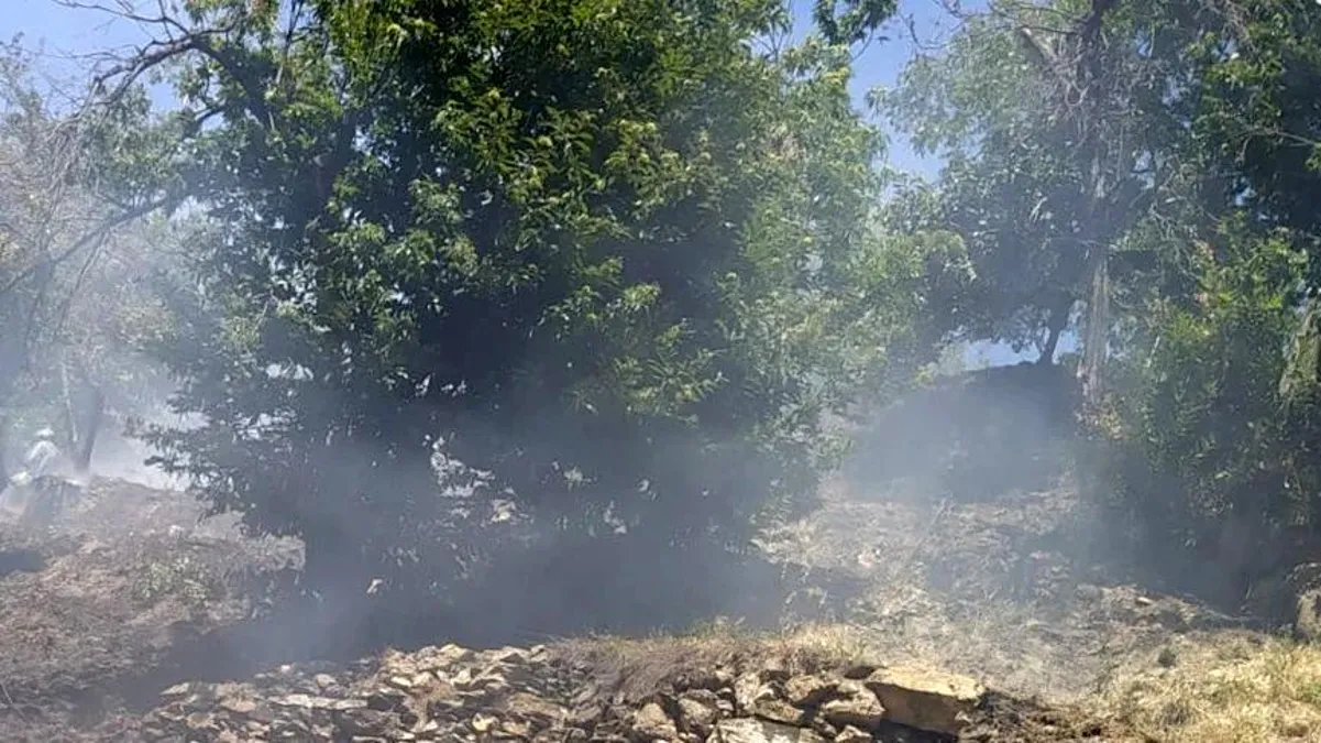 Son dakika haberleri | Akçaköy’de 2 farklı noktada çıkan yangın söndürüldü