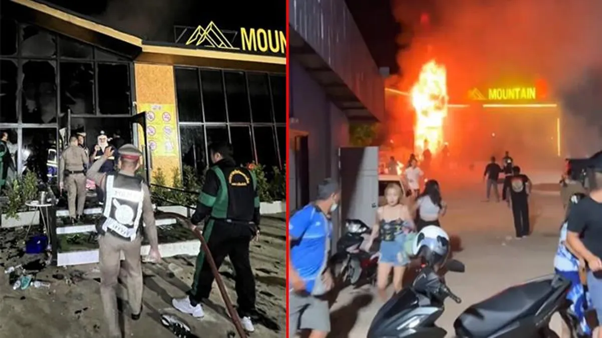 Tayland’da bir barda çıkan yangında 13 kişi hayatını kaybetti