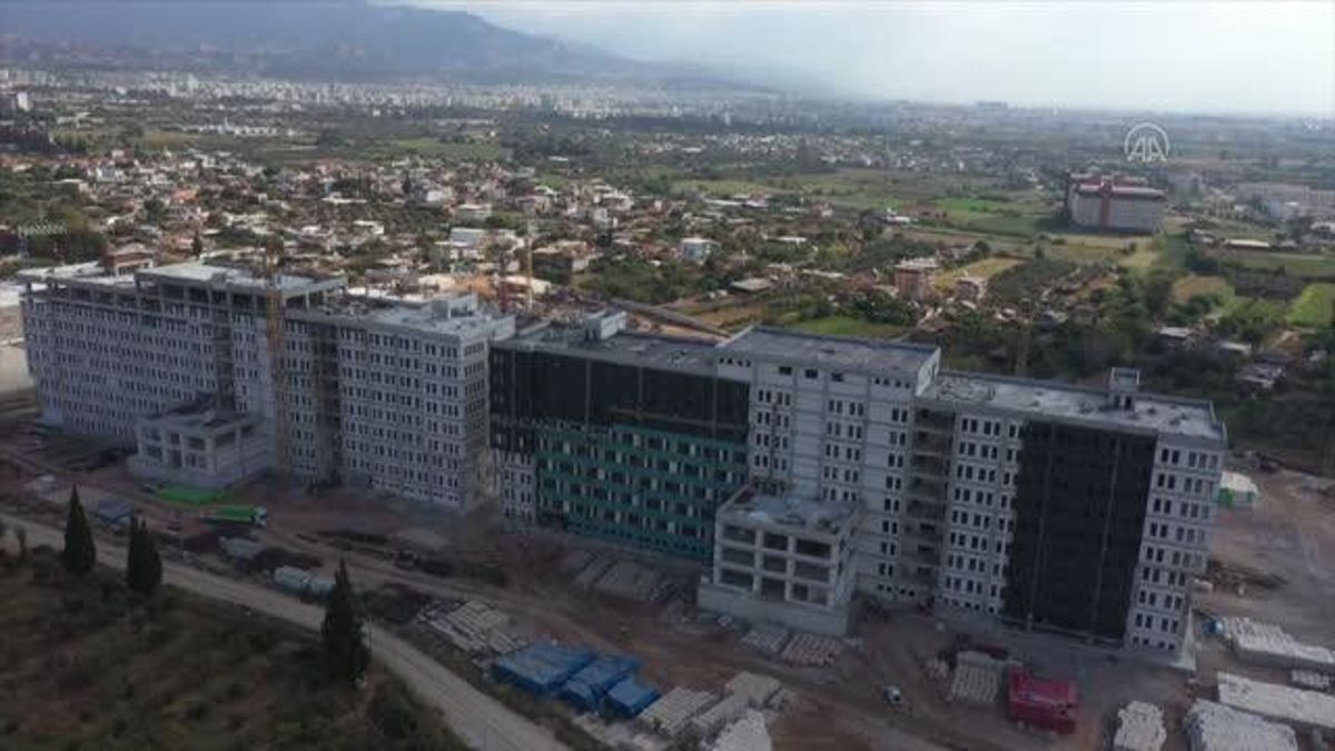 Aydın haberi… Aydın Şehir Hastanesi inşaatının yüzde 65’i tamamlandı