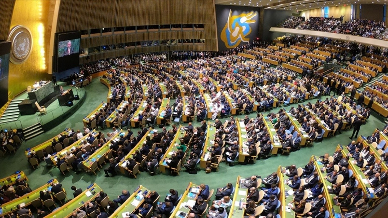 BM Genel Heyeti, Rusya’nın Ukrayna bölgelerini ilhakını kınayan kararı kabul etti