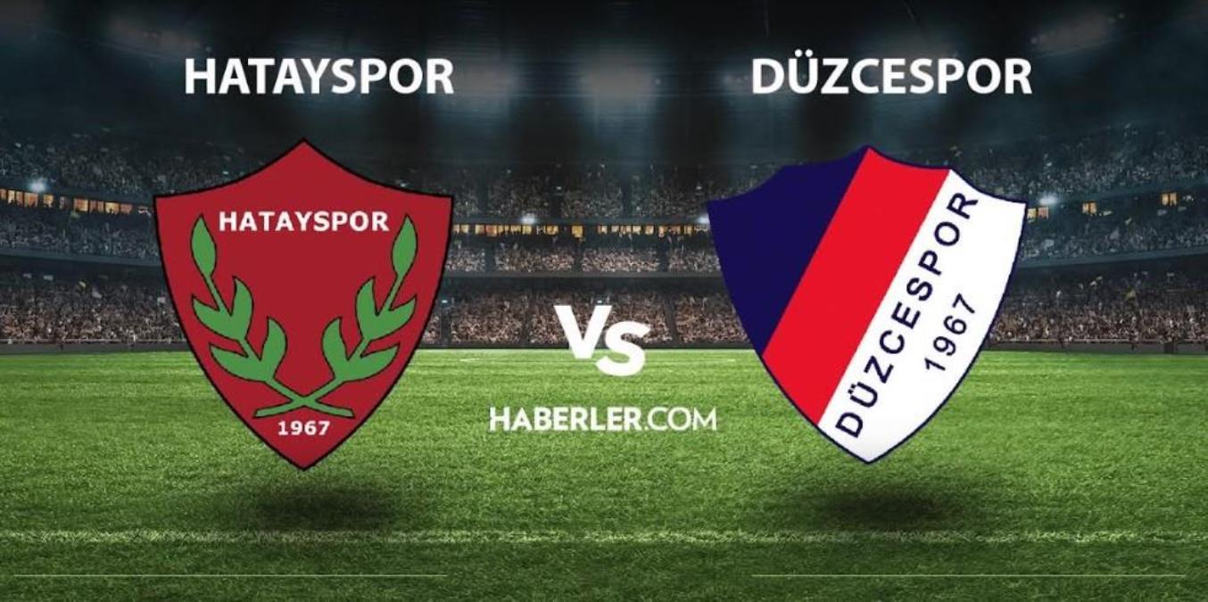 Hatayspor- Düzcespor maçı ne zaman, saat kaçta? Ziraat Türkiye Kupası Hatayspor- Düzcespor maçı hangi kanalda? ZTK maçı hangi kanalda?