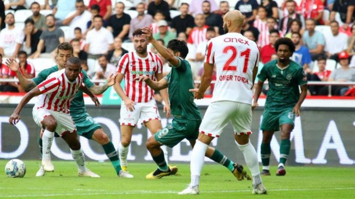 Son dakikada yıkıldılar! Antalyaspor ile Konyaspor puanları paylaştı