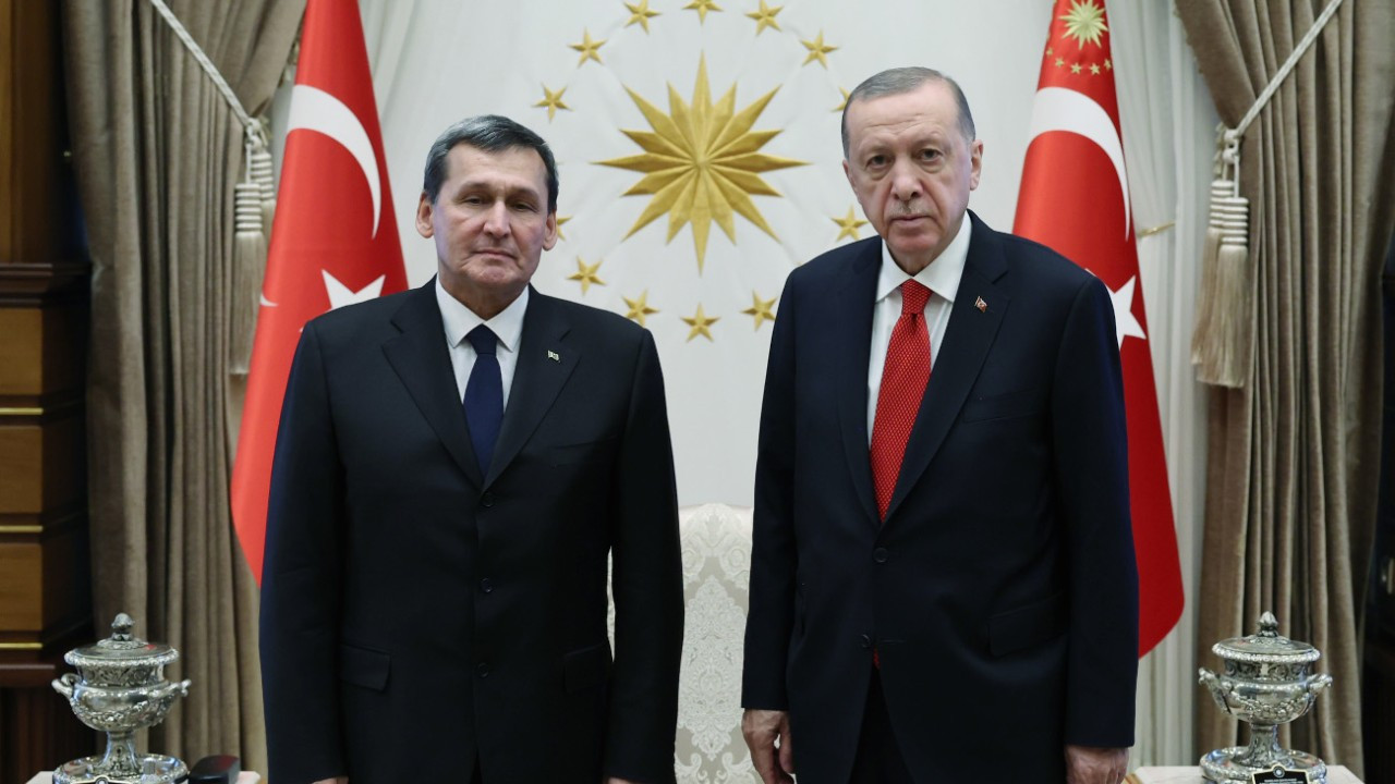 Cumhurbaşkanı Erdoğan, Meredov’u kabul etti