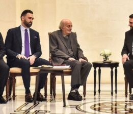 Lübnan’daki Dürzi lider Canpolat, Colani ile görüştü