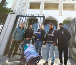 Meryem Ana Evi otoparkı için imzalar teslim edildi