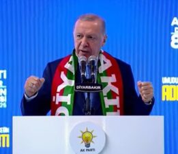 Erdoğan Diyarbakır’da… ‘Biji serok Erdoğan!’ sloganları altında yeni süreci anlattı!