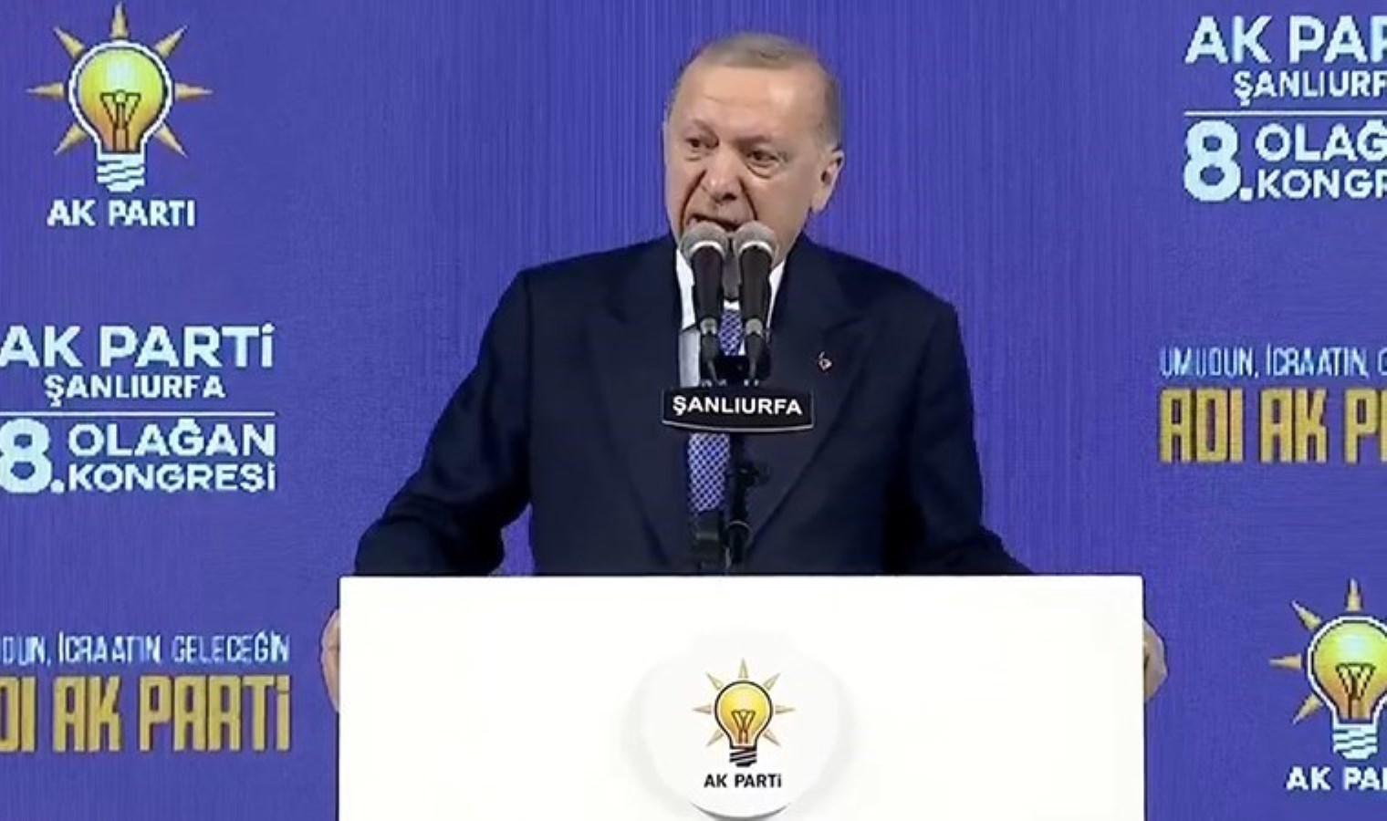 Erdoğan Şanlıurfa’da: Bugün dalga dalga büyüyen bir umut gördüm