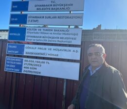 Sezgin Tanrıkulu’ndan ‘Diyarbakır Surları’ eleştirisi: ‘Buralar Toledo olacaktı, ucube oldu’