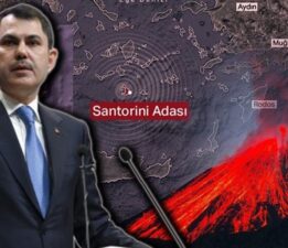 Bakan Kurum açıkladı: Santorini’de yanardağ patlarsa Türkiye etkilenir mi?