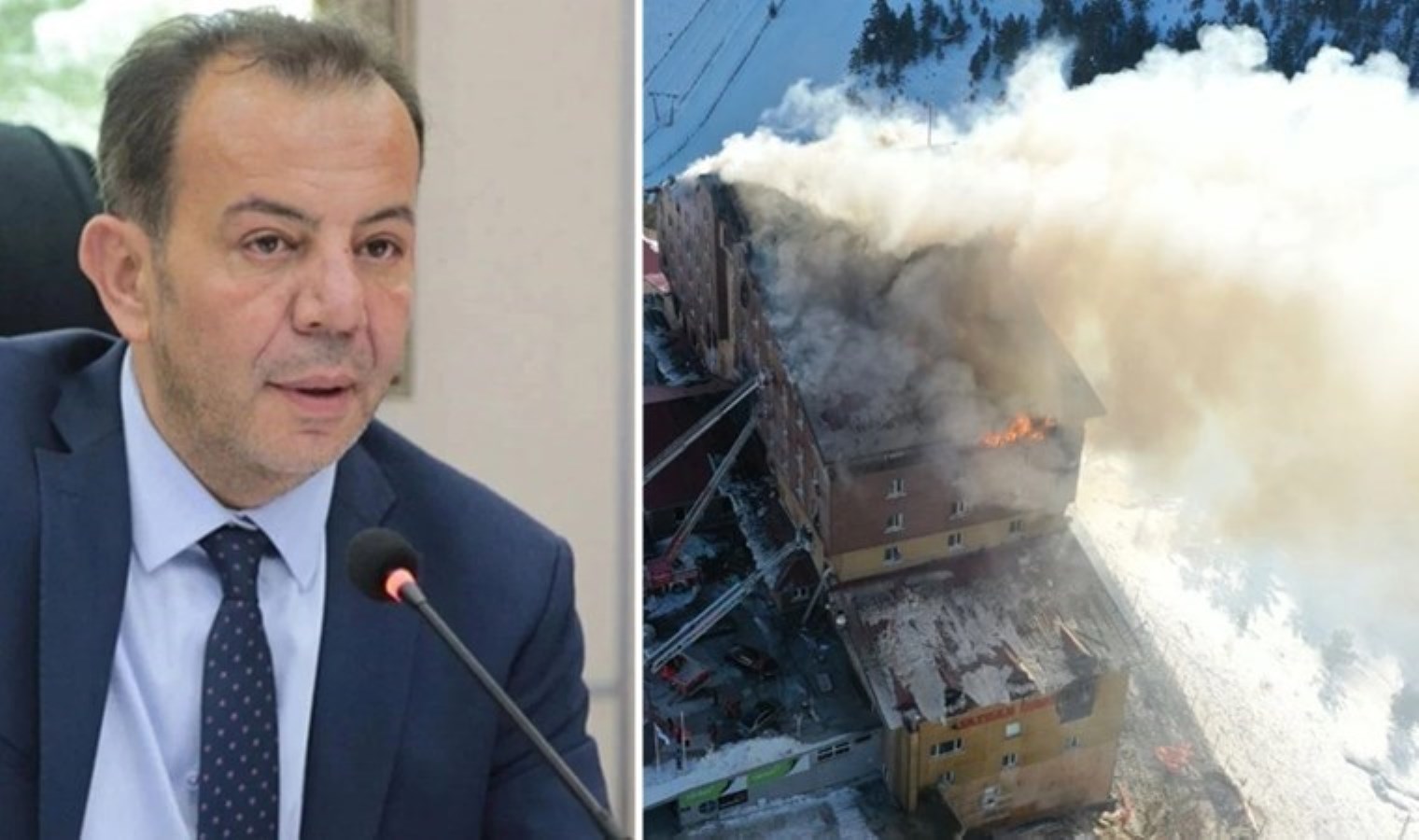 Bolu Belediye Başkanı Tanju Özcan: ‘Bu yazıyı 6 ay önce yazsaydınız facia yaşanmamış olurdu’