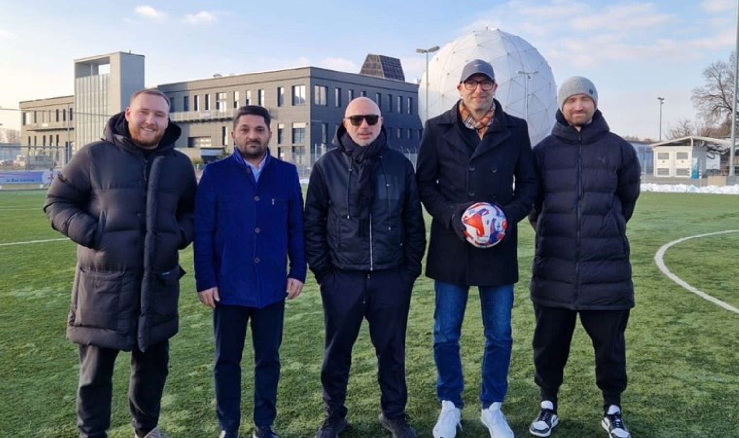 Hakan Bilal Kutlualp ATFF Futbol Akademi Başkanı Sedat Aydemir’i ziyaret etti