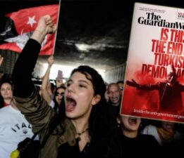 The Guardian, Türkiye çapındaki protestoları kapağına taşıdı