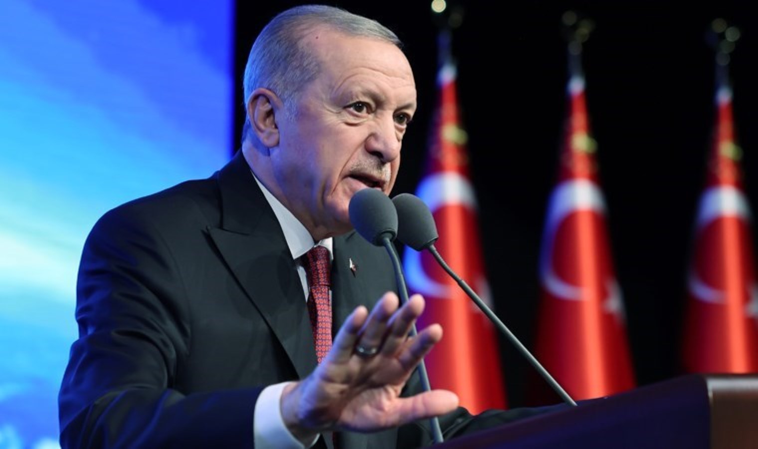 Erdoğan ‘kutuplaştırmadan’ şikayet etti, muhalefeti hedef aldı: ‘Gözlerine bant çekmişler’