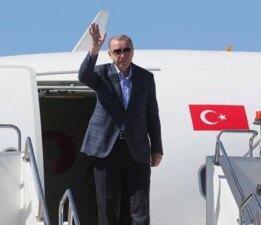 Erdoğan Hollanda’ya gitti