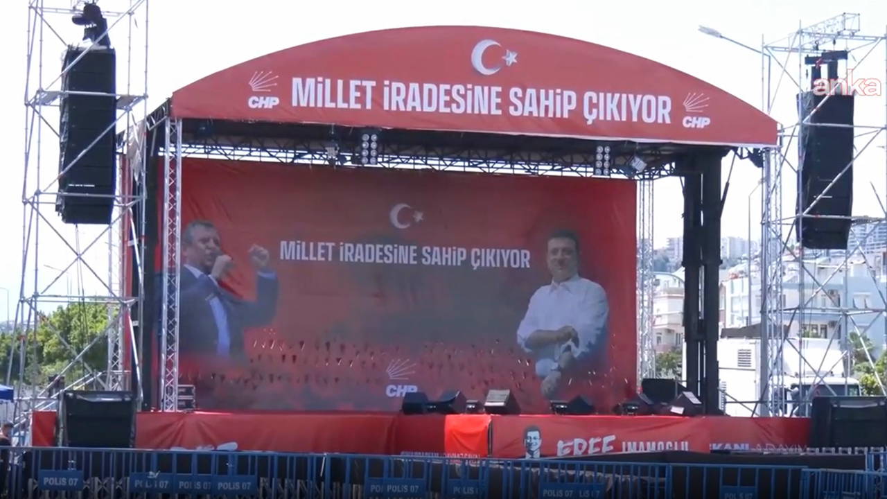 Hazırlıklar tamamlandı: CHP’nin Antalya’daki tarihi mitingine saatler kaldı