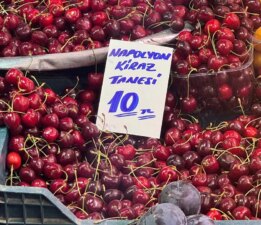 Kirazın tanesi 10 lira: Ekonomi politikaları ‘meyvesini’ veriyor!
